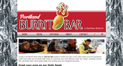 Desktop Screenshot of portlandburritobar.com